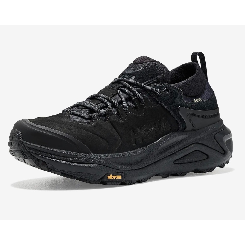 Hoka Mens Kaha 3 Low GTX Black Waterproof Hiking Shoes 1162532 BBLC Size 9D